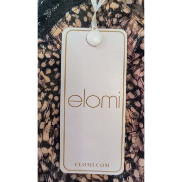 NWT Elomi  Morgan Size 32N  Underwired Plus Size Lingerie Lace Stretch Ebony - Picture 5 of 6